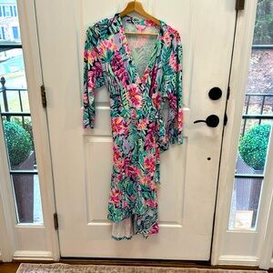 Lilly Pulitzer wrap dress